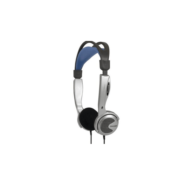 Koss KTX PRO 1 headphones in silver and blue